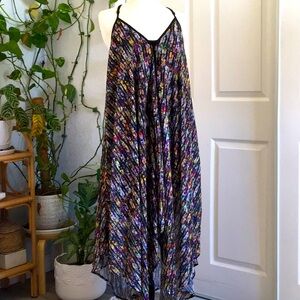 💕City Chic Sleeveless Maxi Dress Multicolored Racerback💕